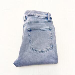 Good American GLS014T Purple Haze 001 Straight Denim Jeans Size 4 / 27